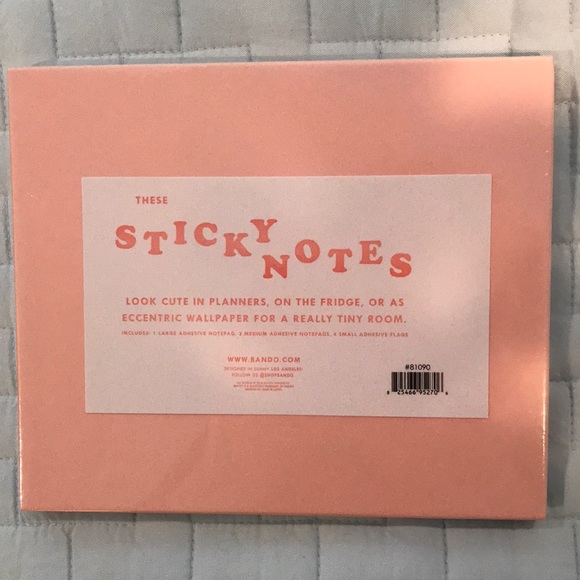 ban.dō. Sticky Note Set - Picture 2 of 2